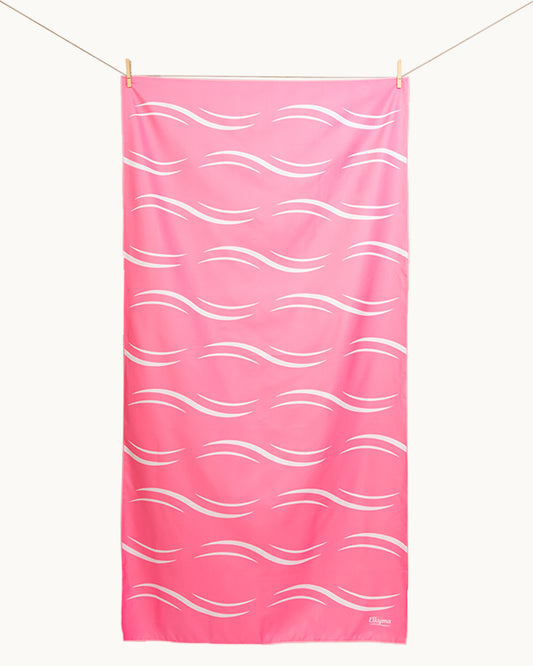 “Pink Bomb" Quick Dry Towel